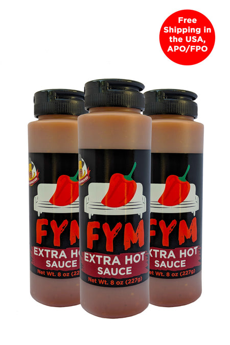 FYM Extra Hot - 8 oz 3 pack
