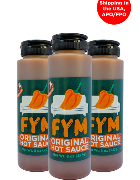 FYM Original Hot - 8 oz 3 pack