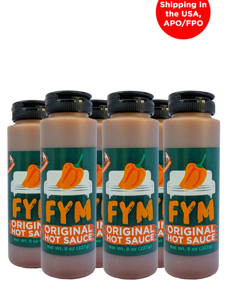 FYM Original Hot - 8 oz 6 pack