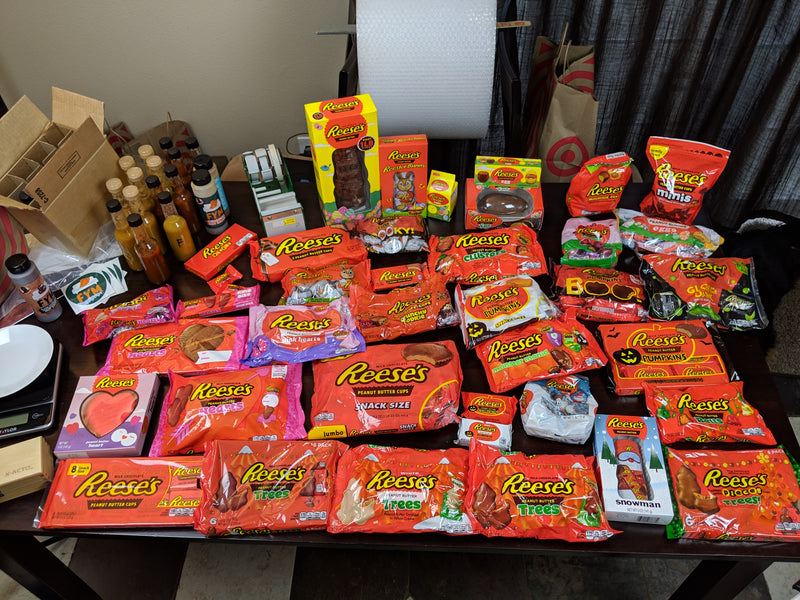 How much Peanut Butter is in a Reese's?