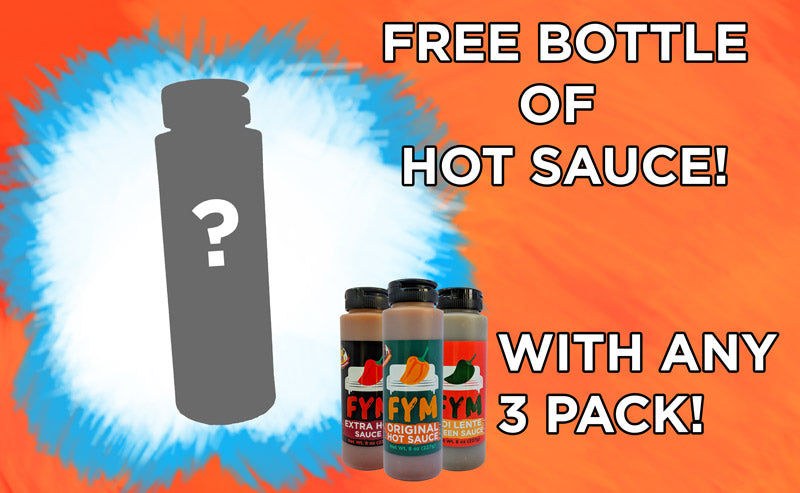 Get a FREE Bottle with every 3 pack!