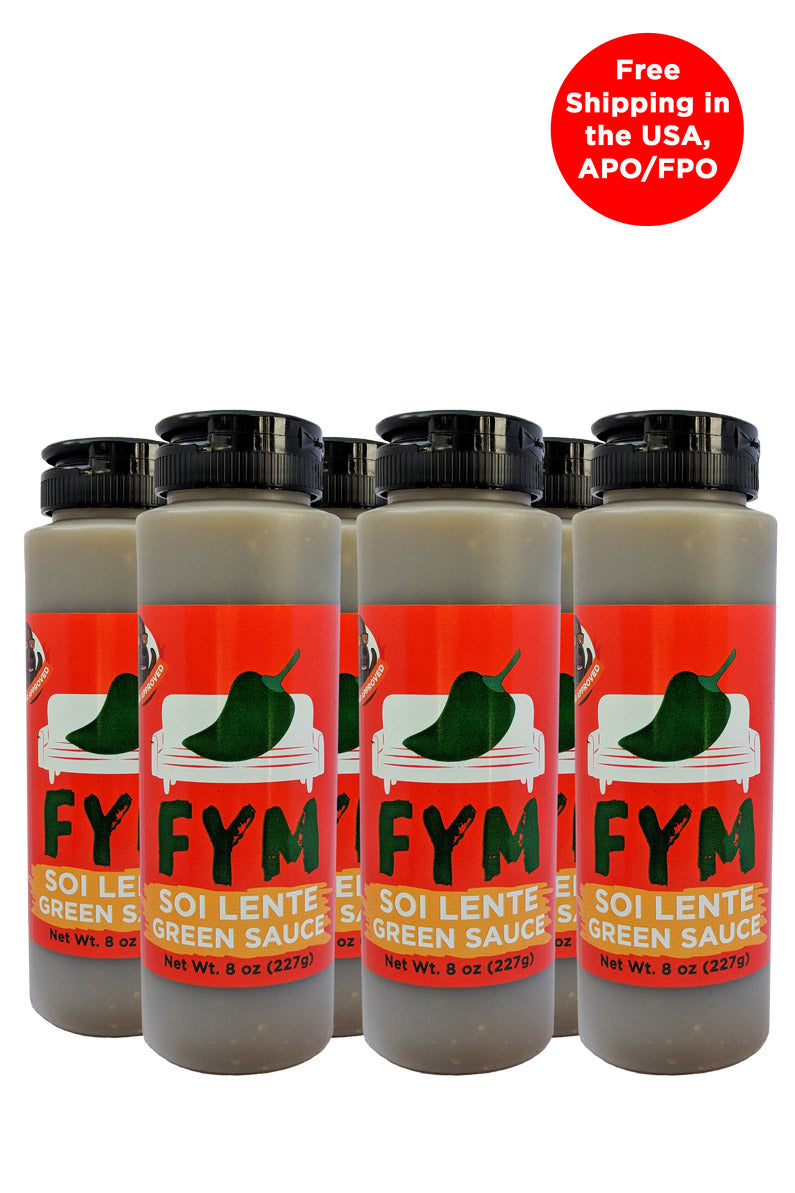 FYM Green - 8 oz 6 pack