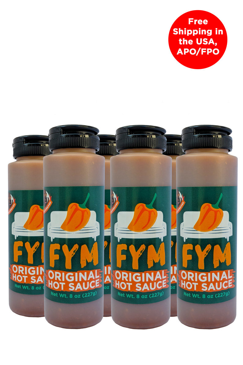FYM Original Hot - 8 oz 6 pack